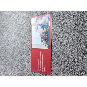 Vintage Children's Illustrated Storybook with Questions